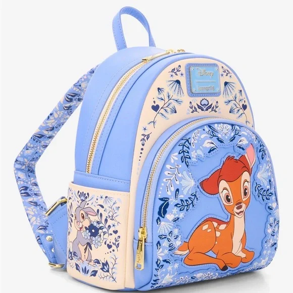 NWT Loungefly Disney Bambi floral Backpack. - Picture 2 of 4